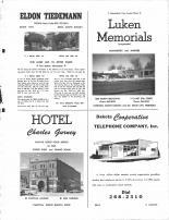 Eldon Tiedemann, Luken Memorials, Hotel Charles Gurney, Dakota Cooperative Telephone Company, Yankton County 1968